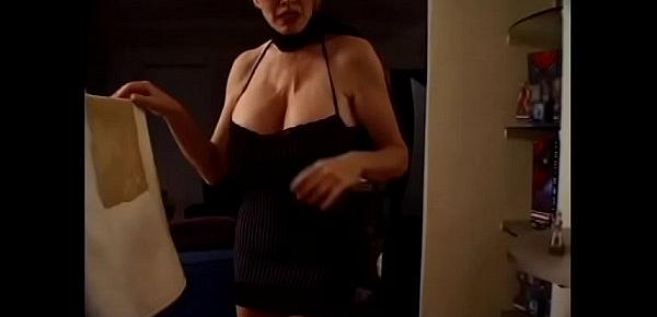  Hotel room fuck for white couple and midget maid